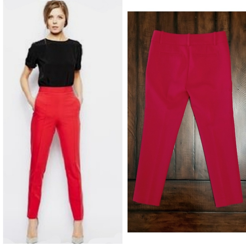 Ann Taylor Red Dress Pants /Trousers